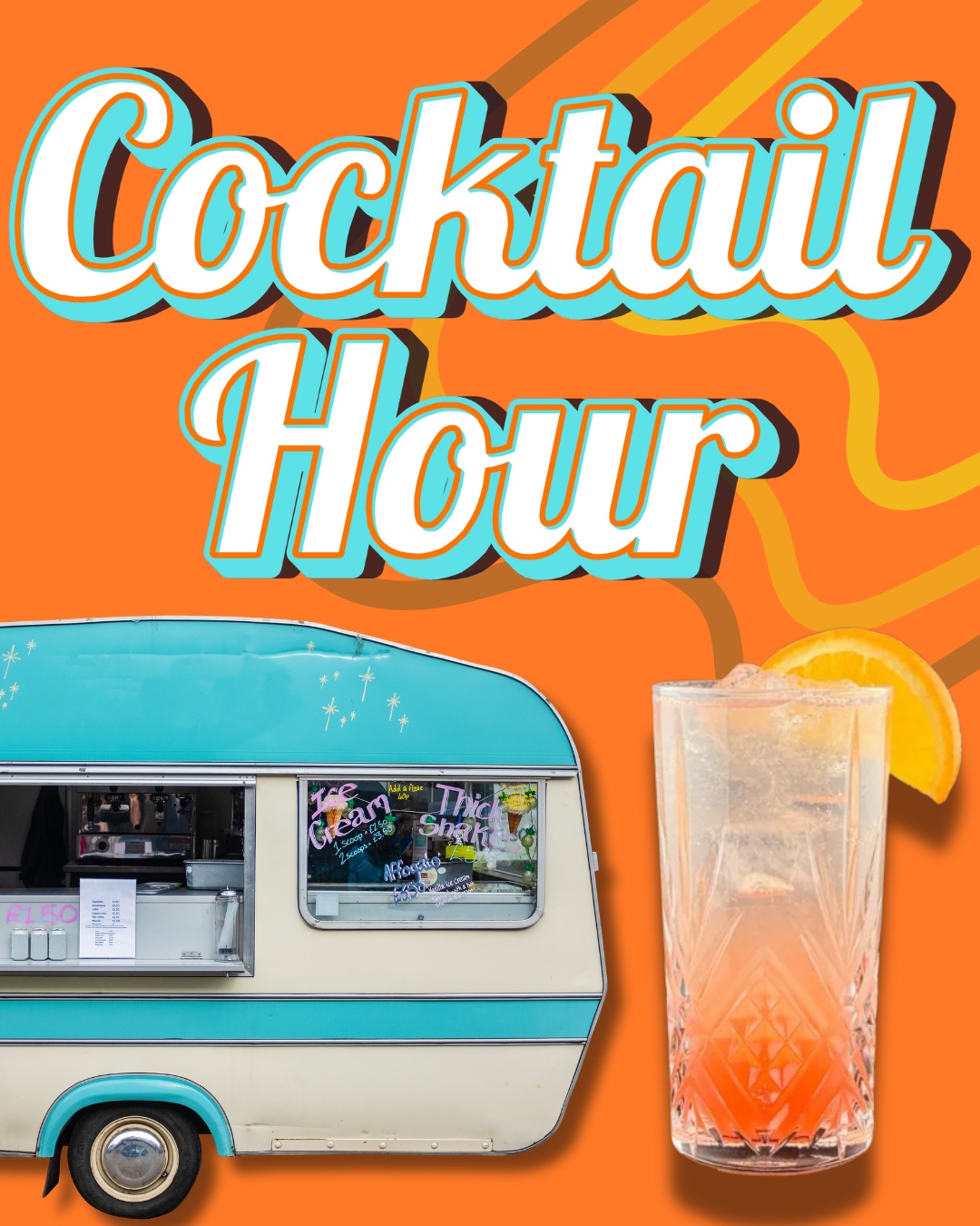 Cocktail Hour social media creative